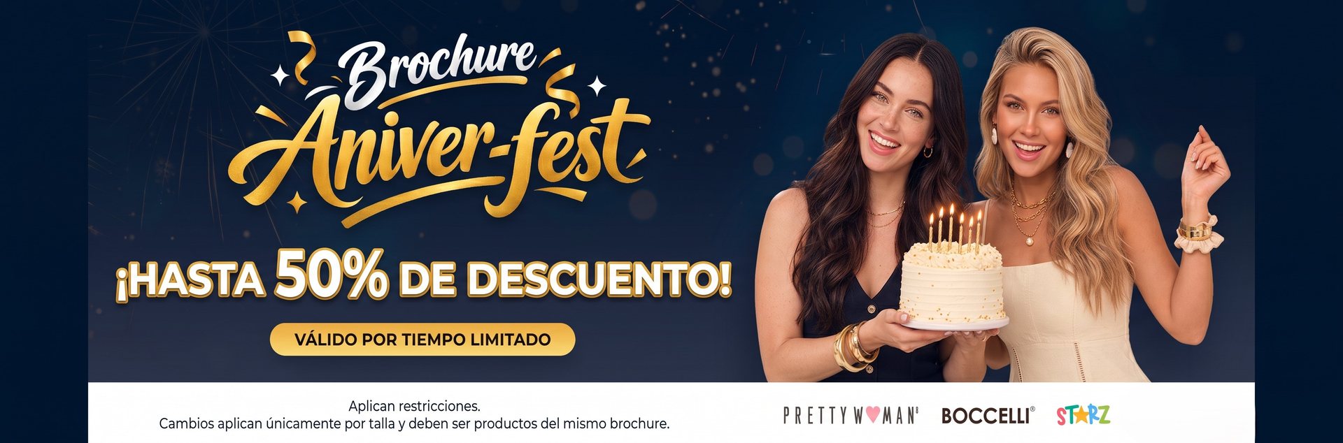 Brochure Aniver-fest — hasta 50% de descuento